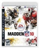 Portada oficial de de Madden NFL 10 para PS3