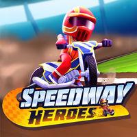 Portada oficial de Speedway Heroes para Switch