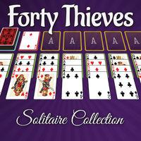 Portada oficial de Forty Thieves Solitaire Collection para Switch