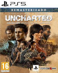 Portada oficial de Uncharted: Colección Legado de los Ladrones para PS5