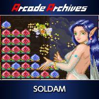 Portada oficial de Arcade Archives SOLDAM para PS4