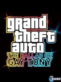 Portada oficial de Grand Theft Auto IV: The Ballad of Gay Tony para Xbox 360