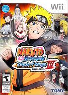 Portada oficial de de Naruto Shippuden: Clash of Ninja Revolution 3 para Wii