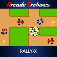 Portada oficial de Arcade Archives RALLY X para PS4