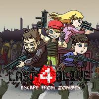 Portada oficial de Last 4 Alive: Escape From Zombies para Switch
