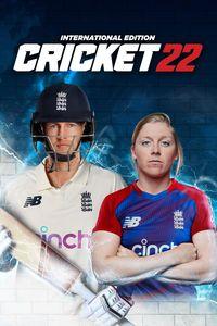Portada oficial de Cricket 22 para Xbox Series X/S