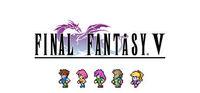 Portada oficial de Final Fantasy V Pixel Remaster para PC
