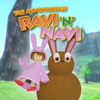 Portada oficial de The Adventure of Ravi 'n' Navi para Switch