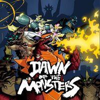 Portada oficial de Dawn of the Monsters para PS5