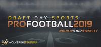 Portada oficial de Draft Day Sports: Pro Football 2019 para PC