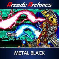 Portada oficial de Arcade Archives METAL BLACK para PS4