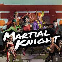 Portada oficial de Martial Knight para Switch