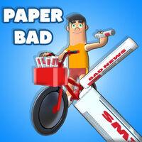 Portada oficial de Paper Bad para Switch