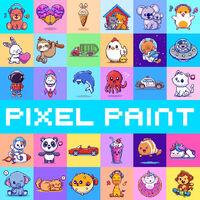 Portada oficial de Pixel Paint para Switch