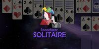 Portada oficial de Spacefarer Solitaire para Switch