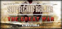Portada oficial de Supreme Ruler The Great War Remastered para PC