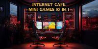 Portada oficial de Internet Cafe Mini Games 10 in 1 para Switch