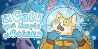 Portada oficial de El Gato que Limpia el Ocano para Switch