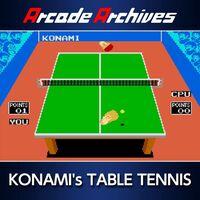 Portada oficial de Arcade Archives KONAMI's TABLE TENNIS para PS4