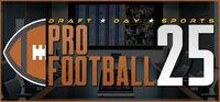 Portada oficial de Draft Day Sports: Pro Football 2025 para PC