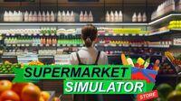 Portada oficial de Supermarket Simulator Store para Switch