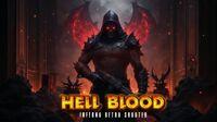 Portada oficial de HELL BLOOD: INFERNO RETRO SHOOTER para Switch
