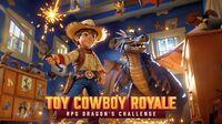 Portada oficial de Toy Cowboy Royale : RPG Dragon's Challenge para Switch