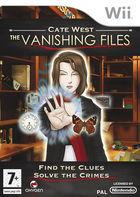 Portada oficial de de Cate West: The Vanishing Files para Wii