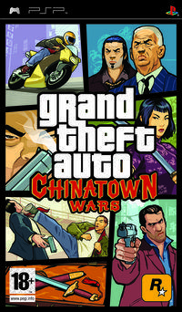 Portada oficial de Grand Theft Auto: Chinatown Wars para PSP