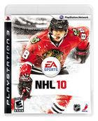 Portada oficial de de NHL 10 para PS3