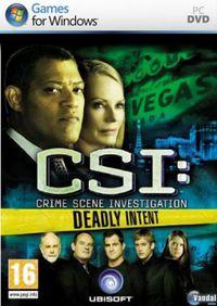 Portada oficial de CSI: Crime Scene Investigation: Deadly Intent para PC