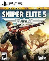 Portada oficial de Sniper Elite 5 para PS5