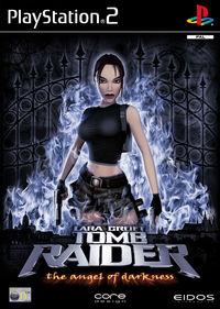Portada oficial de Tomb Raider: El Ángel de la Oscuridad para PS2