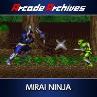Portada oficial de Arcade Archives Mirai Ninja para PS4