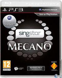 Portada oficial de Singstar Mecano para PS3