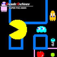 Portada oficial de Arcade Archives SUPER PAC-MAN para Switch