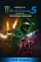 Portada oficial de de Monster Energy Supercross 5 para Xbox One