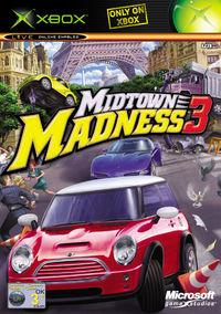 Portada oficial de Midtown Madness 3 para Xbox