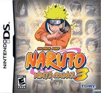 Portada oficial de Naruto Shippuden Ninja Council 3 para NDS