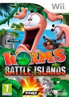 Portada oficial de de Worms: Battle Islands para Wii
