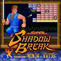 Portada oficial de Super Shadow Break : Showdown! NINJA VS The Three KAIJUs para Switch