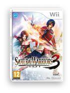 Portada oficial de de Samurai Warriors 3 para Wii