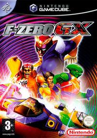 Portada oficial de F-Zero GX para GameCube