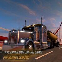 Portada oficial de Truck Simulator USA Car Games - Driving games & Car 2022 para Switch