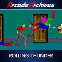 Portada oficial de Arcade Archives ROLLING THUNDER para PS4
