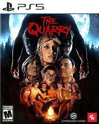 Portada oficial de The Quarry para PS5