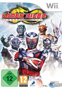 Portada oficial de Kamen Rider: Dragon Knight para Wii