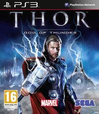 Portada oficial de Thor: Dios del Trueno para PS3