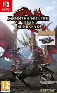 Portada oficial de Monster Hunter Rise: Sunbreak para Switch