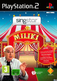 Portada oficial de Singstar Miliki para PS2